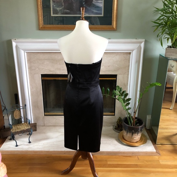 White House/Black Market spandex satin dress. - Picture 3 of 7